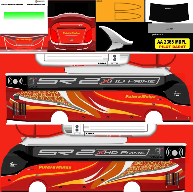 livery bussid keren