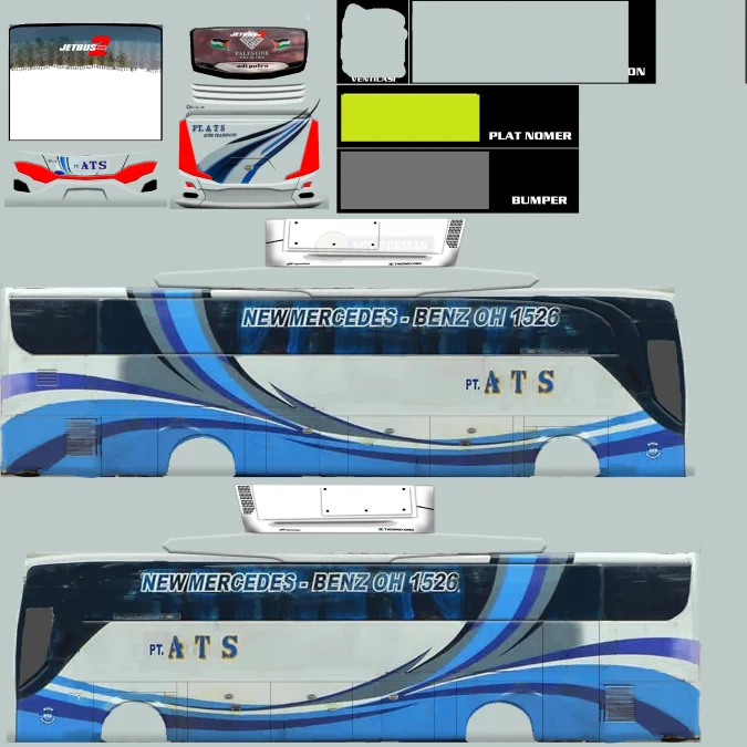 livery bussid keren