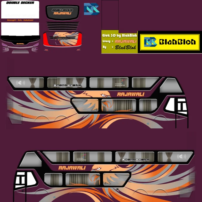 livery bussid keren