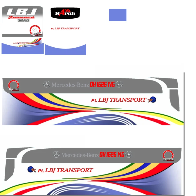 livery bussid keren