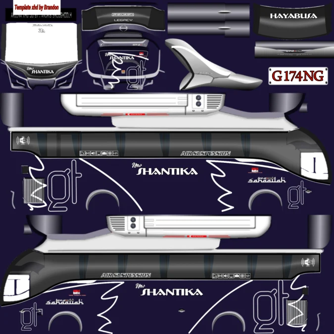 livery bussid keren