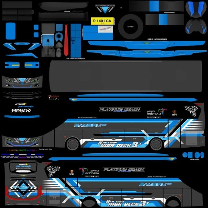 livery bussid keren