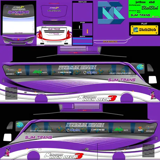 livery bussid keren