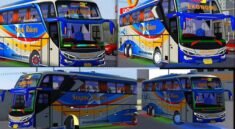20 Livery BUSSID Nakula SHD Sugeng Rahayu Terbaru
