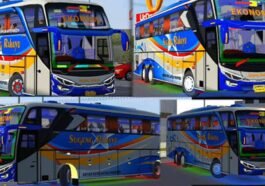 20 Livery BUSSID Nakula SHD Sugeng Rahayu Terbaru