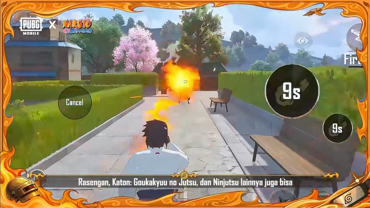 PUBGM x Naruto Shippuden - Ninjutsu