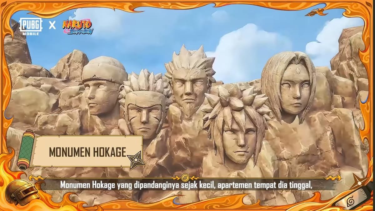 PUBGM x Naruto Shippuden - Landmark Ikonic