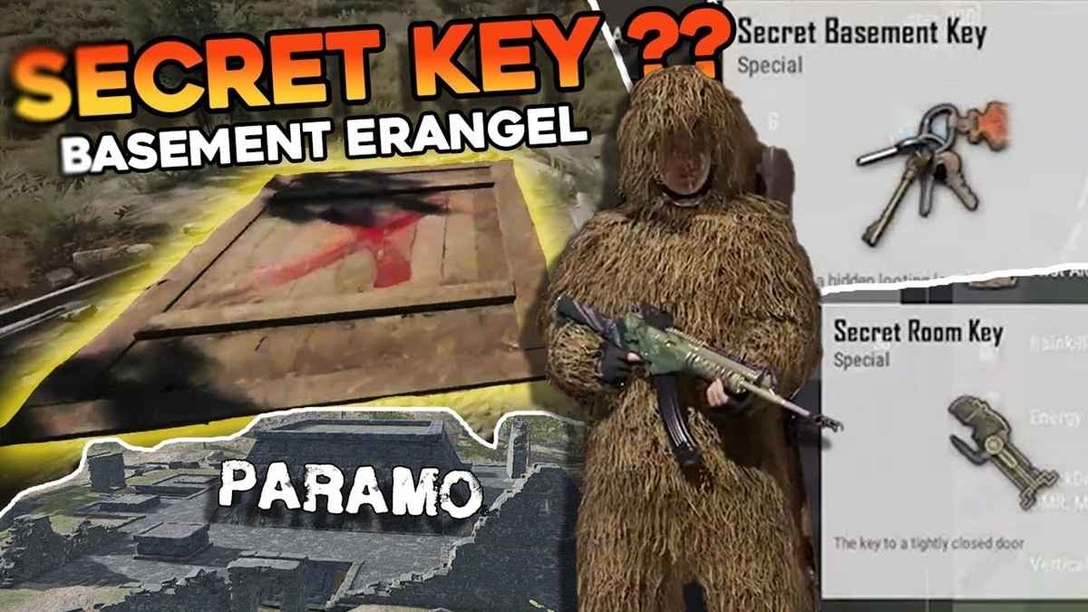 secret basement key pubg