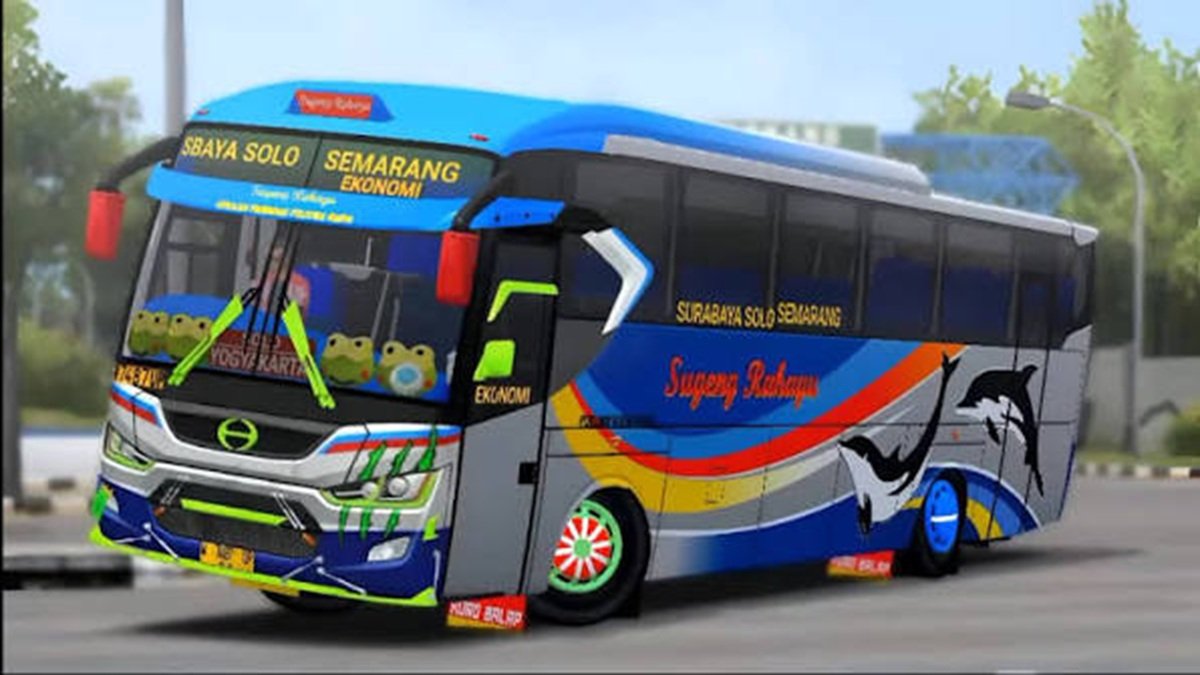 livery bus sugeng rahayu hd jernih