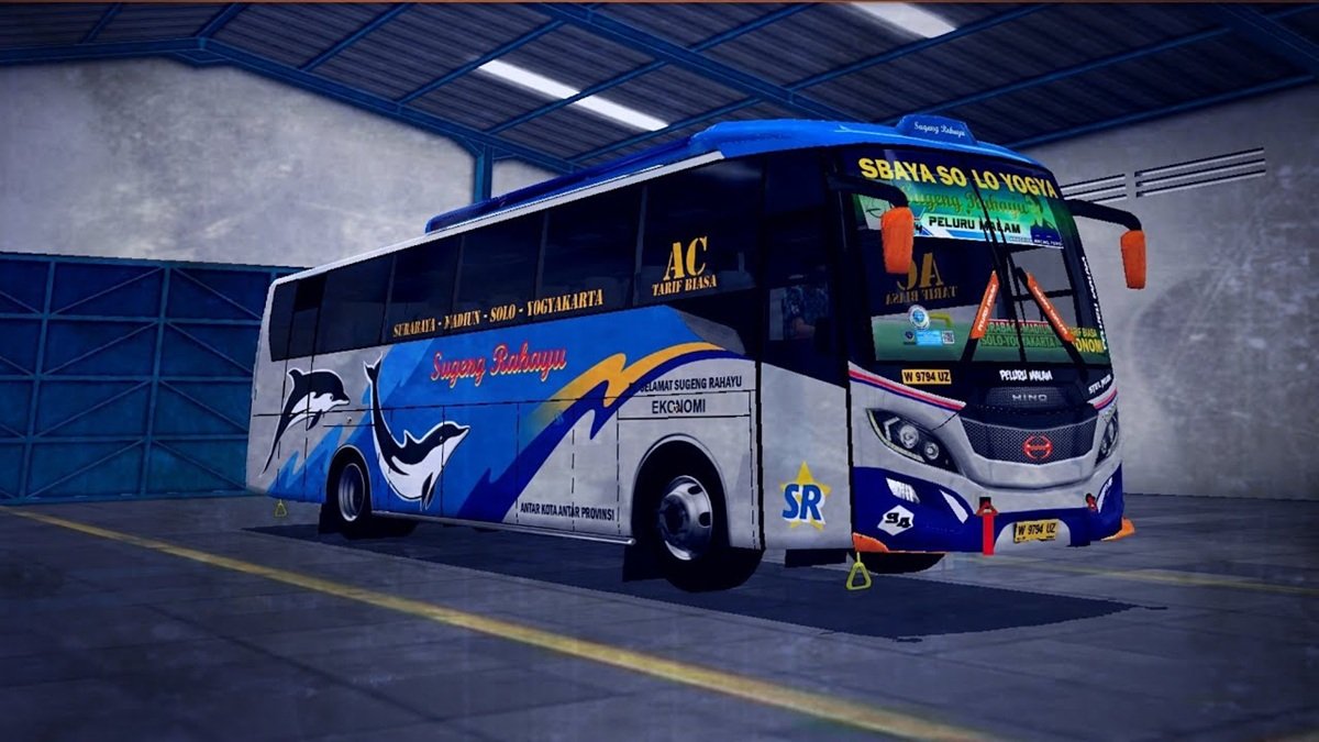livery bus sugeng rahayu hd jernih