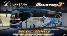25 Pilihan Livery Bus Sugeng Rahayu HD Jernih