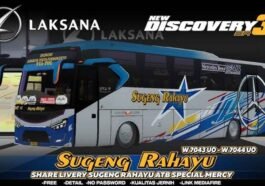 25 Pilihan Livery Bus Sugeng Rahayu HD Jernih