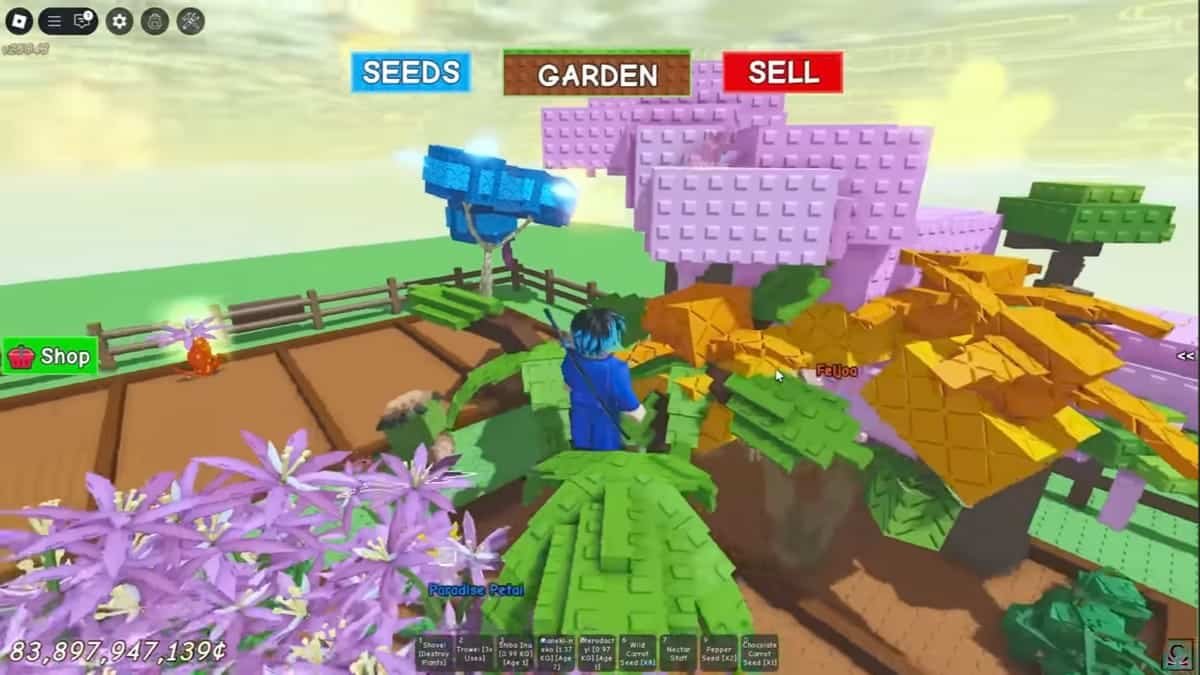 Corrupted Kitsune - Gameplay Grow A Garden