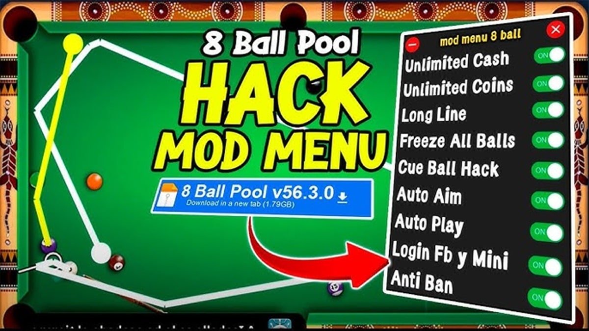 8 ball pool mod apk