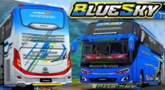 Livery BUSSID Keren 3D Full Stiker, Bikin Bus Makin Gahar