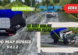Download Mod Map BUSSID Jalan Berlumpur Terbaru 2026