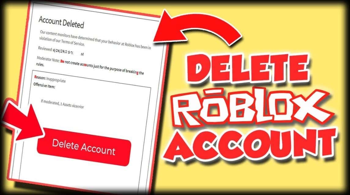 Cara Menghapus Akun Roblox