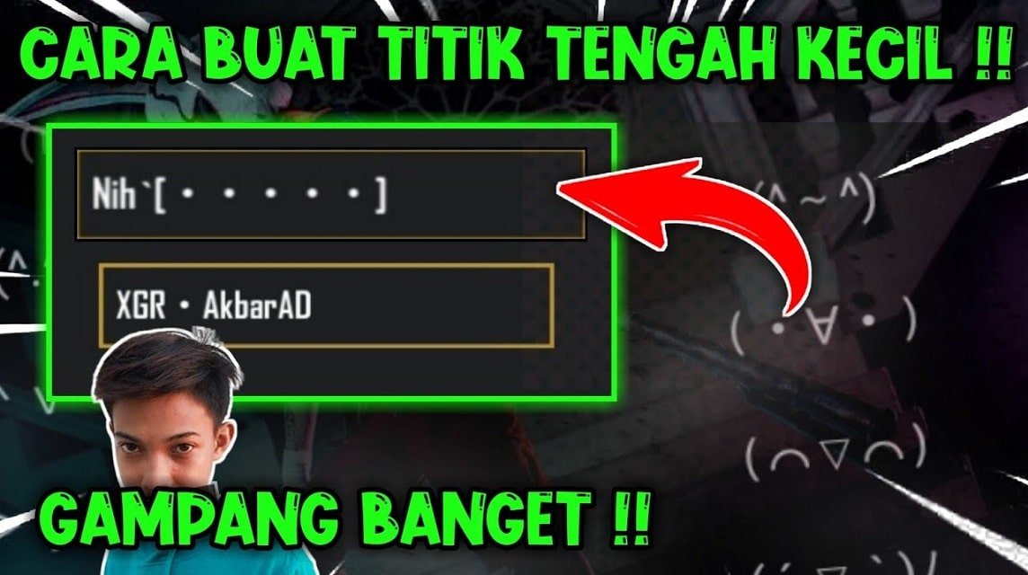 nama ff titik tengah kecil