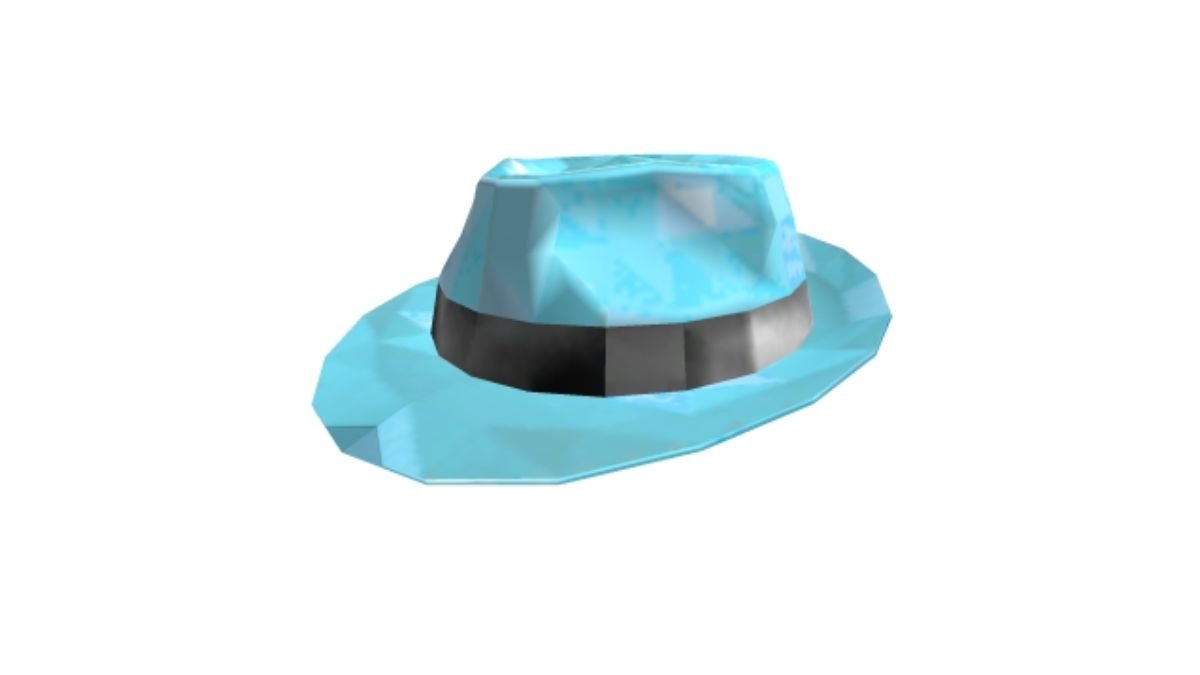 Sky Blue Sparkle Time Fedora
