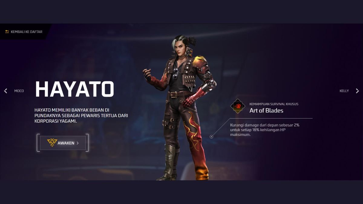 Hayato Free Fire