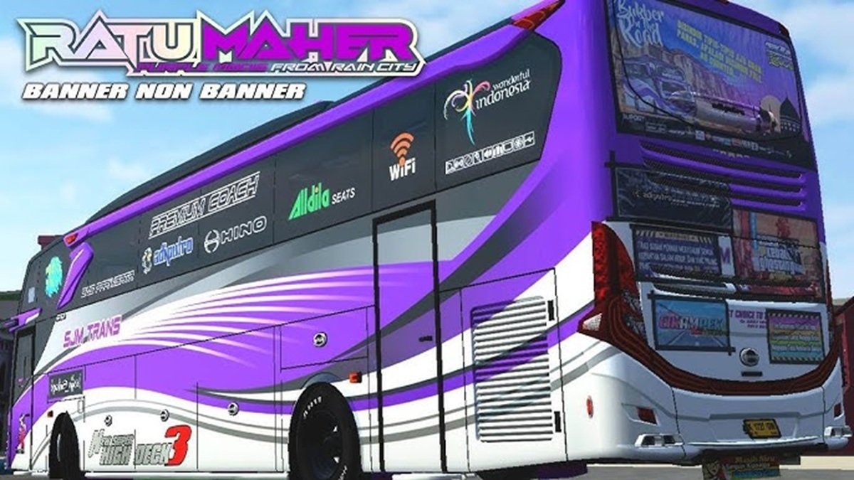 livery bussid ratu maher 
